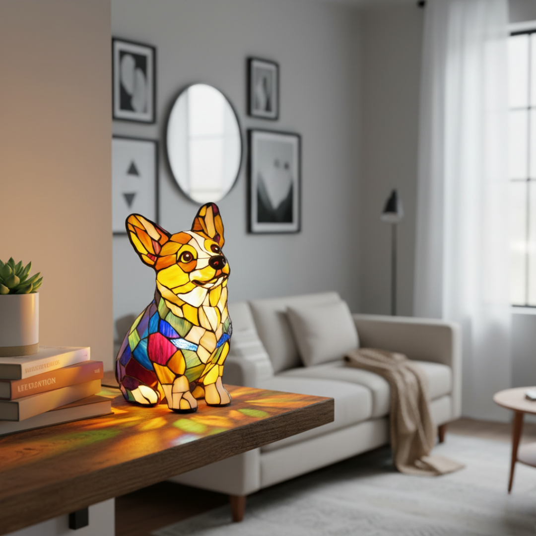 TARINA™ Corgi-ilo-eläinvalaisin
