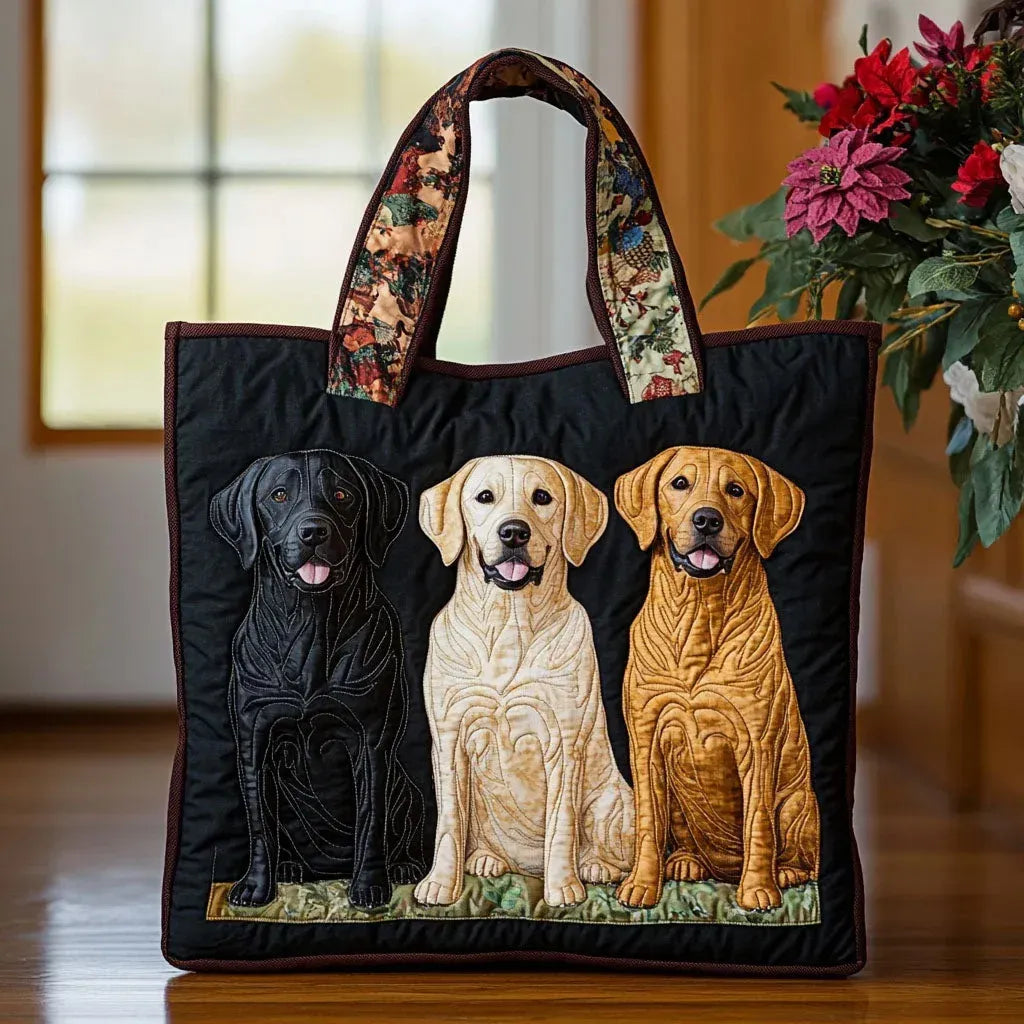 TARINA™ Kolme Labradorinnoutajaa -taidelaukku