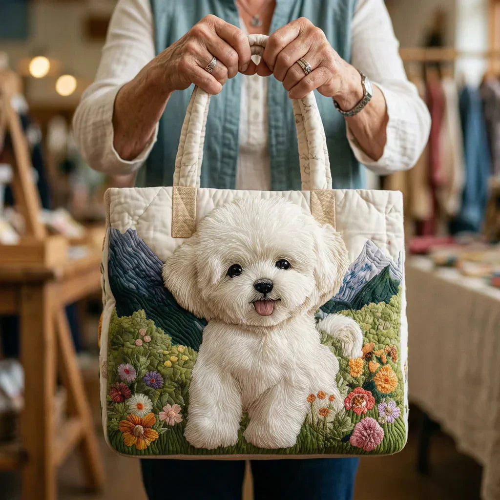 TARINA™ Tikattu Lumottu Koira -taidelaukku